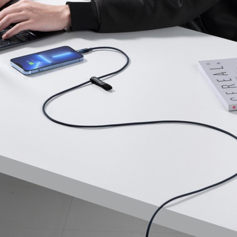 Explorer Series kabel przewód USB-C Iphone Lightning 20W 1m niebieski BASEUS