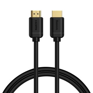 Kabel przewód HDMI 2.0 4K 60 Hz 3D HDR 18 Gbps 1 m czarny BASEUS