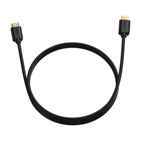 Kabel przewód HDMI 2.0 4K 60 Hz 3D HDR 18 Gbps 2 m czarny BASEUS