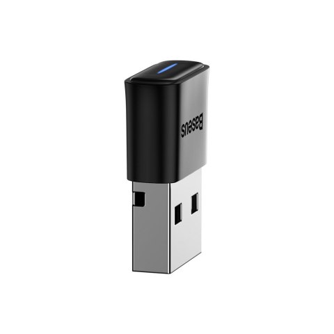 Mini adapter Bluetooth 5.0 USB odbiornik nadajnik do komputera czarny BASEUS