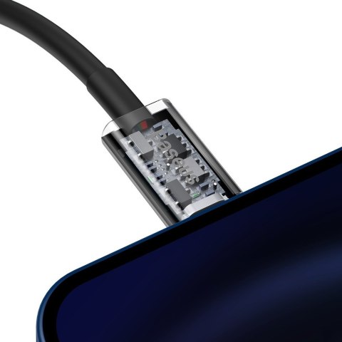 Superior kabel przewód USB-C Iphone Lightning do szybkiego ładowania 20W 1m czarny BASEUS