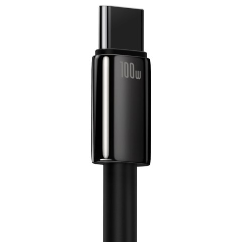 Tungsten Gold kabel przewód USB-USB-C 480Mb-s 100W 1m czarny BASEUS