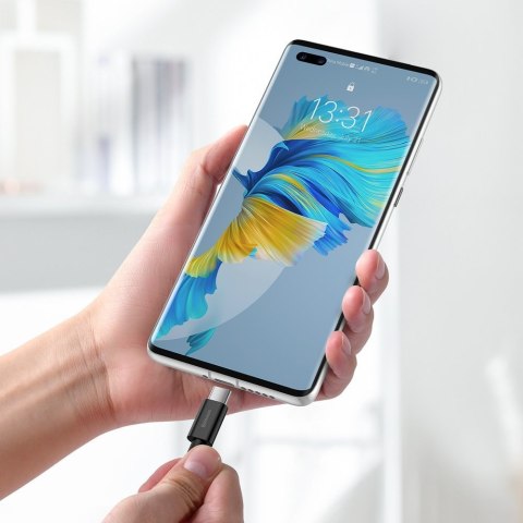 Kabel przewód Superior do Huawei USB - USB-C 11V / 6A SuperCharge 1m - czarny BASEUS