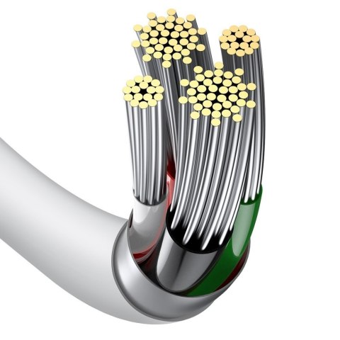 Kabel przewód Superior do iPhone USB - Lightning 1.5m - biały BASEUS