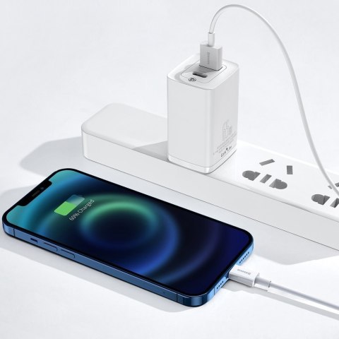 Kabel przewód Superior do iPhone USB - Lightning 1.5m - biały BASEUS