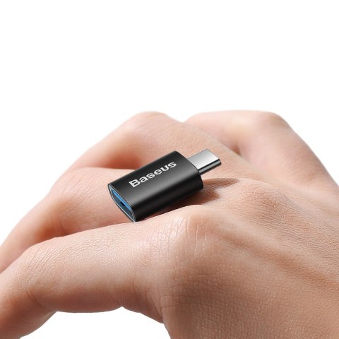 Przejściówka adapter Ingenuity Series z USB-C do USB-A 3.2 gen 1 - czarny BASEUS