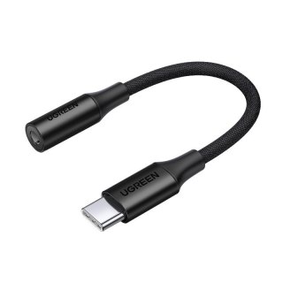 Przejściówka do słuchawek USB-C na 3.5mm Mini Jack 10cm - czarny UGREEN