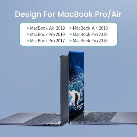 Wielofunkcyjny HUB port do MacBook Pro / Air 2x USB-C na USB-C HDMI 3x USB 3.0 - szary UGREEN