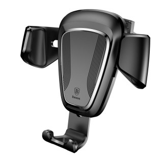 Grawitacyjny uchwyt samochodowy na kratkę nawiew 4-6'' Gravity Car Mount czarny BASEUS