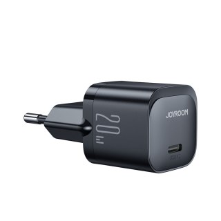 Mini ładowarka do telefonu USB-C 20W PD JR-TCF02 - czarna JOYROOM