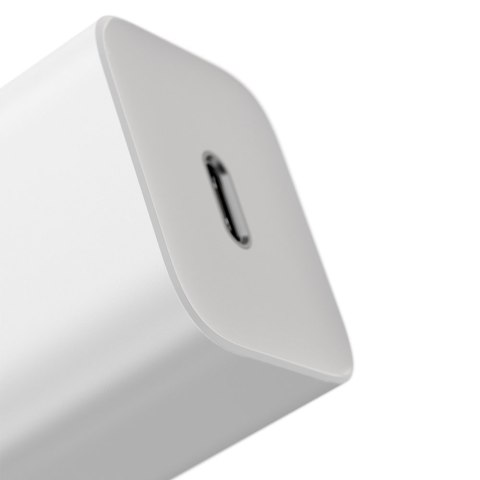 Szybka ładowarka do Iphone Super Si 1C 20W Power Delivery + kabel USB-C - Lightning 1m biały BASEUS