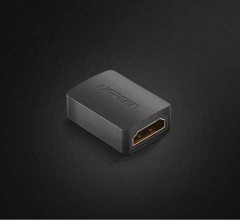 Adapter łącznik złączka kabla przewodu HDMI czarny UGREEN