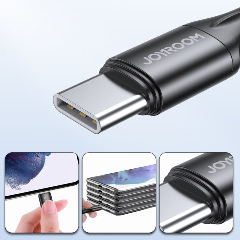 Kabel do szybkiego ładowania i transmisji danych USB-C USB-C PD 60W 2m czarny JOYROOM