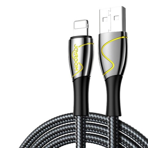 Kabel przewód Mermaid series iPhone USB - Lightning 2.4A 2m czarny JOYROOM