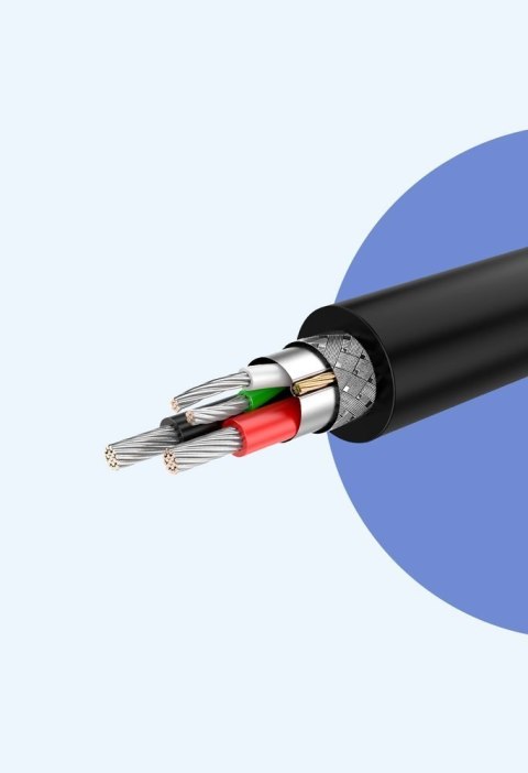 Kabel przewód USB - micro USB 2A 1m czarny UGREEN