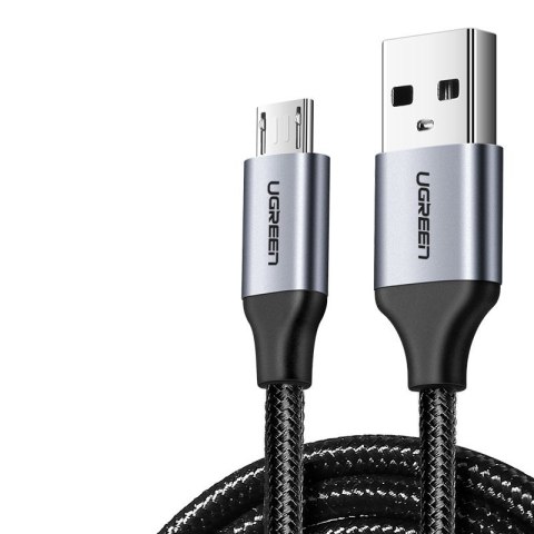 Kabel przewód USB - micro USB 2m szary UGREEN