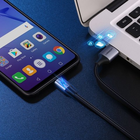 Kabel przewód USB - micro USB 2m szary UGREEN