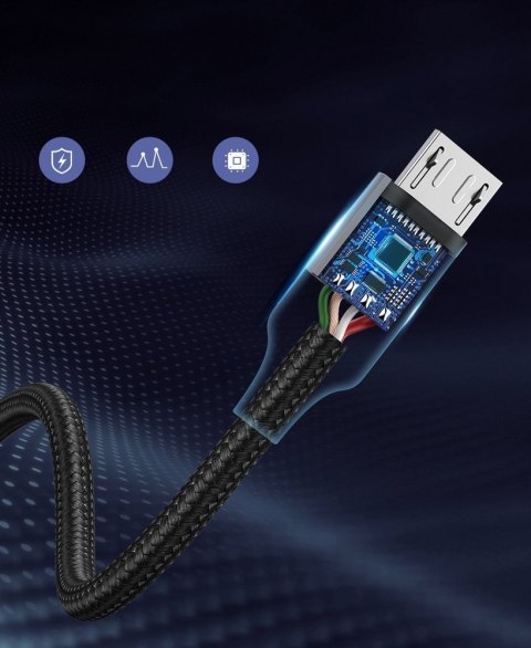 Kabel przewód USB - micro USB 2m szary UGREEN