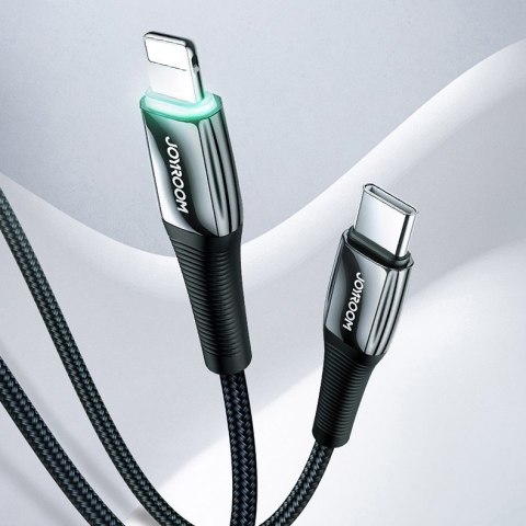 Kabel przewód do iPhone USB-C - Lightning Power Delivery 20W 2.4A 1.2m czerwony JOYROOM