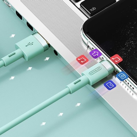 Kabel przewód do iPhone USB - Lightning 2.4A 1.2m biały JOYROOM