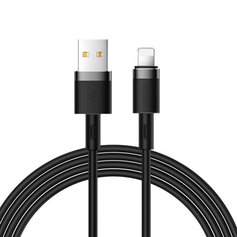 Kabel przewód do iPhone USB - Lightning 2.4A 1.2m czarny JOYROOM