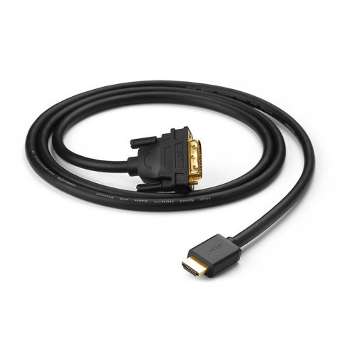 Kabel przewód przejściówka HDMI - DVI 4K 60Hz 30AWG 1m czarny UGREEN