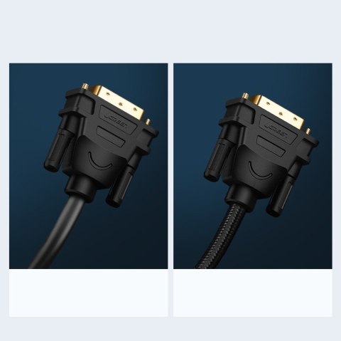 Kabel przewód przejściówka HDMI - DVI 4K 60Hz 30AWG 1m czarny UGREEN