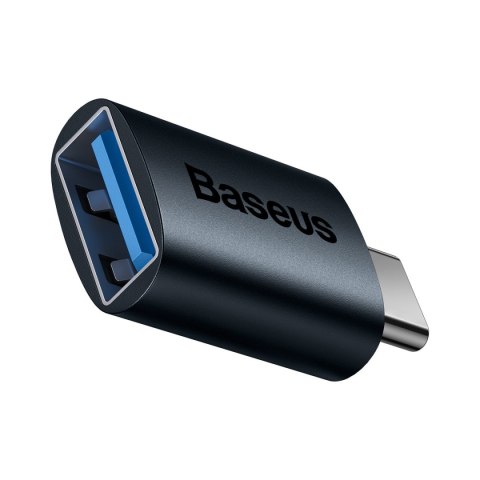 Przejściówka adapter z USB-C do USB-A Ingenuity Series niebieski BASEUS