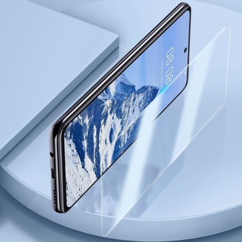 Folia ochronna na cały ekran 0.15mm do Xiaomi Redmi K40 Pro Poco F3 Transparent ZESTAW 2szt. BASEUS