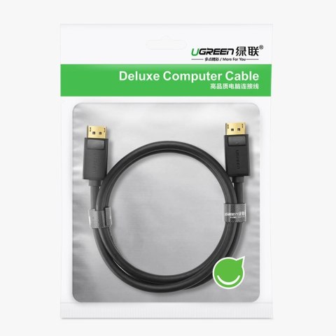 Kabel przewód DisplayPort 1.2 4K 2m czarny UGREEN