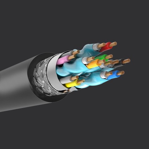 Kabel przewód HDMI 4K 30Hz 3D 10m czarny UGREEN