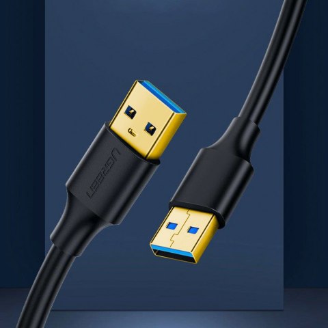 Kabel przewód USB 3.2 1m czarny UGREEN