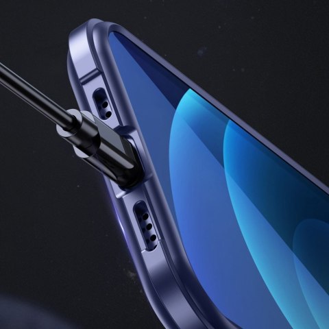 Pancerne wytrzymałe etui do iPhone 12 Pro Max Frigate Series niebieski JOYROOM