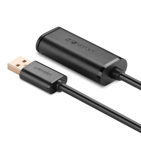 Przedłużacz kabel aktywny USB 2.0 480Mbps 10m czarny UGREEN