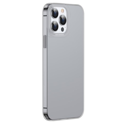 Przezroczyste żelowe etui iPhone 13 Pro Simple Series Case czarny BASEUS