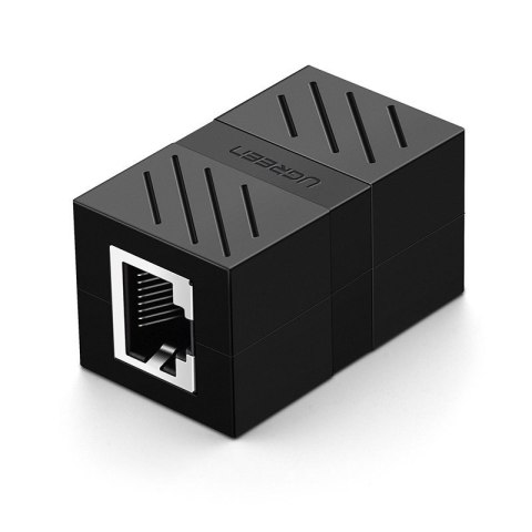 Złączka sieciowa łącznik kabli sieciowych Ethernet RJ45 10Gbps czarny UGREEN