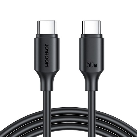 Kabel przewód USB-C - USB-C 480Mb/s 60W 1m czarny JOYROOM