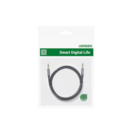 Kabel przewód audio 2x mini jack 3.5mm 2m czarny UGREEN