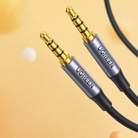 Kabel przewód audio AUX mini jack 3.5mm męski 2m czarny UGREEN