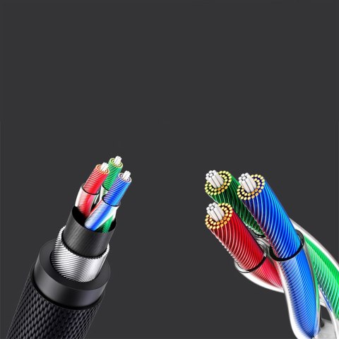 Kabel przewód audio AUX mini jack 3.5mm męski 2m czarny UGREEN