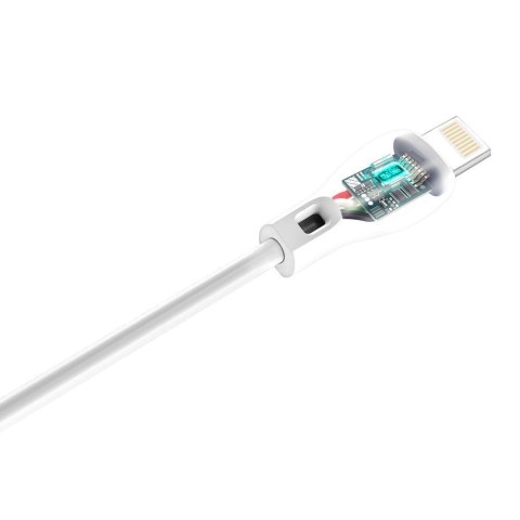 Przewód kabel do iPhone USB - Lightning 2.1A 2m biały DUDAO