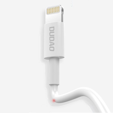 Przewód kabel do iPhone USB - Lightning 3A 1m biały DUDAO