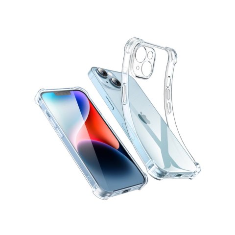 Żelowe etui do iPhone 14 Plus ze wzmocnionymi rogami Protective Case przezroczyste UGREEN