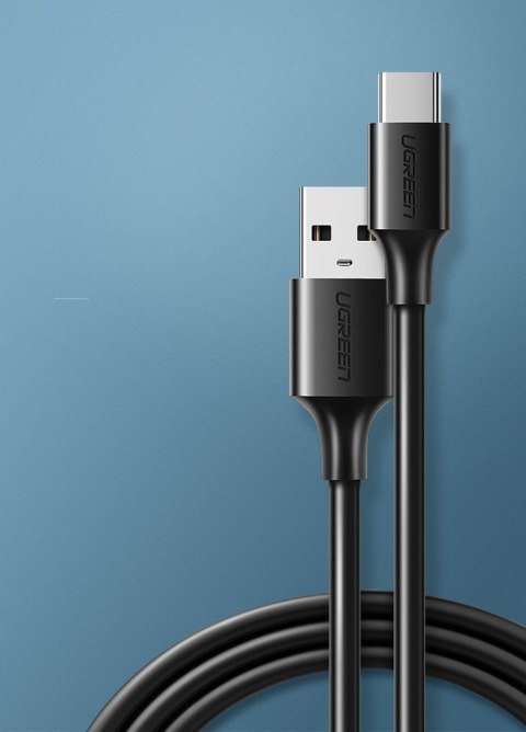 Kabel przewód USB - USB-C 2A 0.5m czarny UGREEN