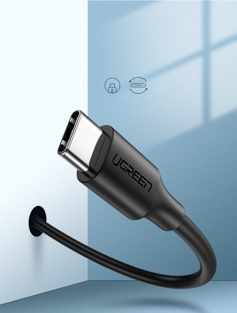 Kabel przewód USB - USB-C 2A 0.5m czarny UGREEN