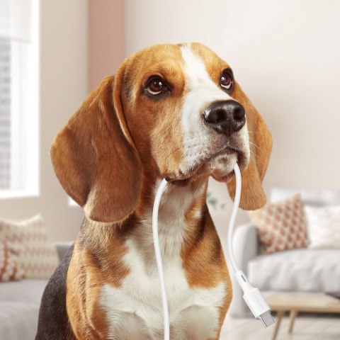 Kabel przewód USB - USB-C 3A 1.2m biały ACEFAST