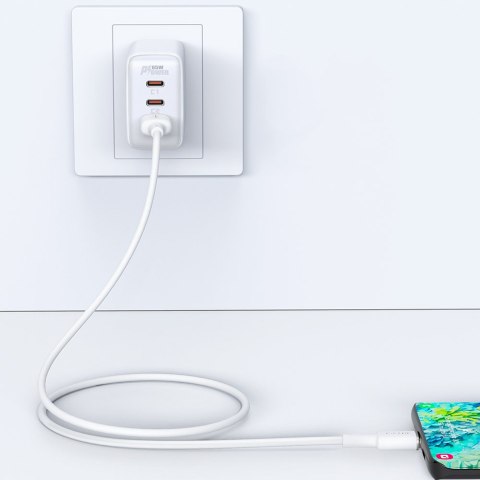 Kabel przewód USB - USB-C 3A 1.2m czarny ACEFAST