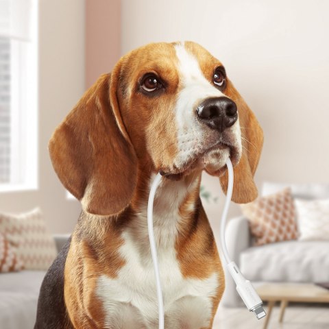 Kabel przewód do iPhone MFI USB-C - Lightning 30W 3A 1.2m czarny ACEFAST