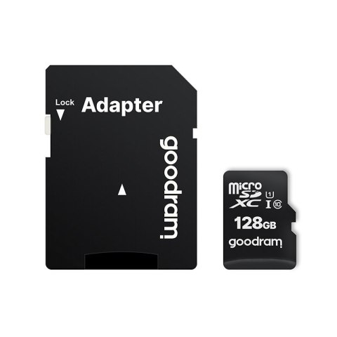 Karta pamięci Microcard 128GB micro SD XC UHS-I class 10 + adapter SD Goodram