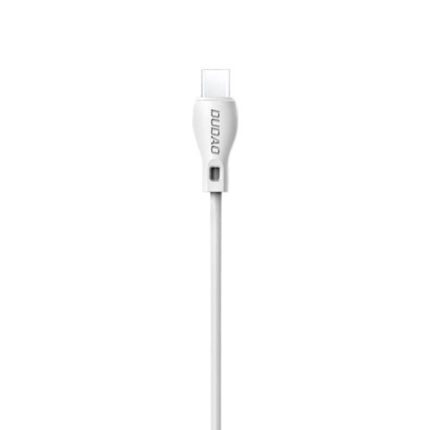 Przewód kabel USB - USB-C 2.1A 1m biały DUDAO